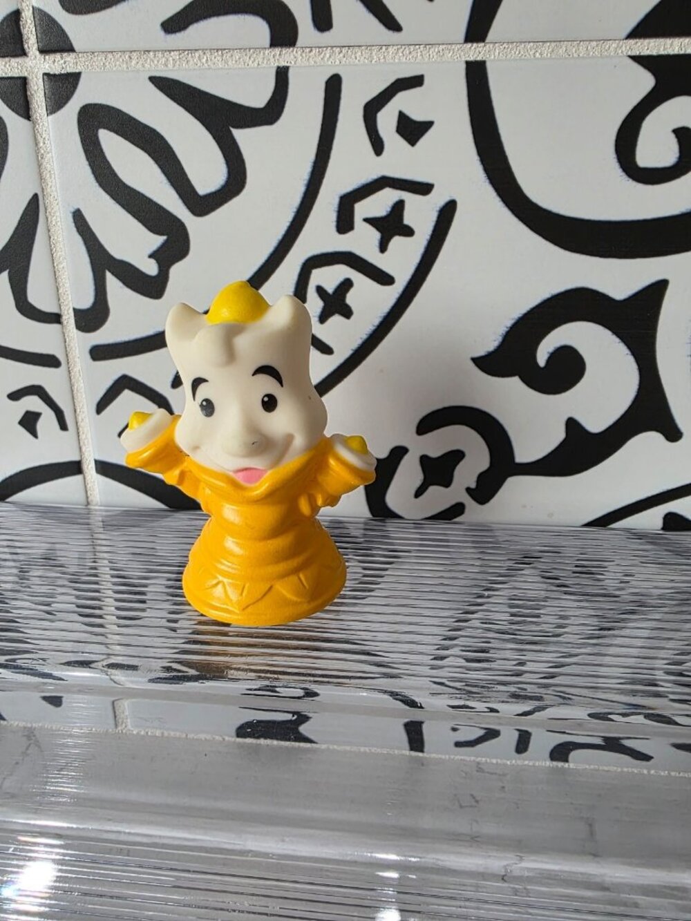 Fisher Price Little People Disney Beauty & the Beast Lumiere HTF Rare